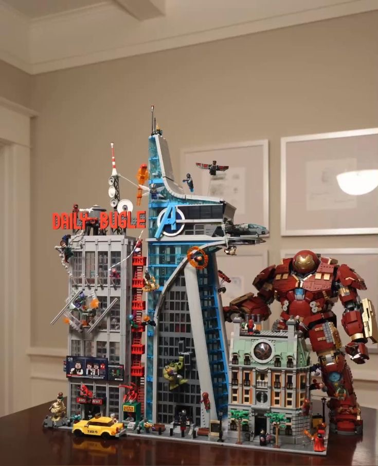 Iron Man, But Make Him 10,000 Bricks Tall