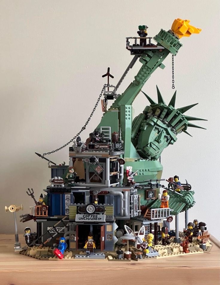 Statue of Liberty… Built by LEGO Minions?