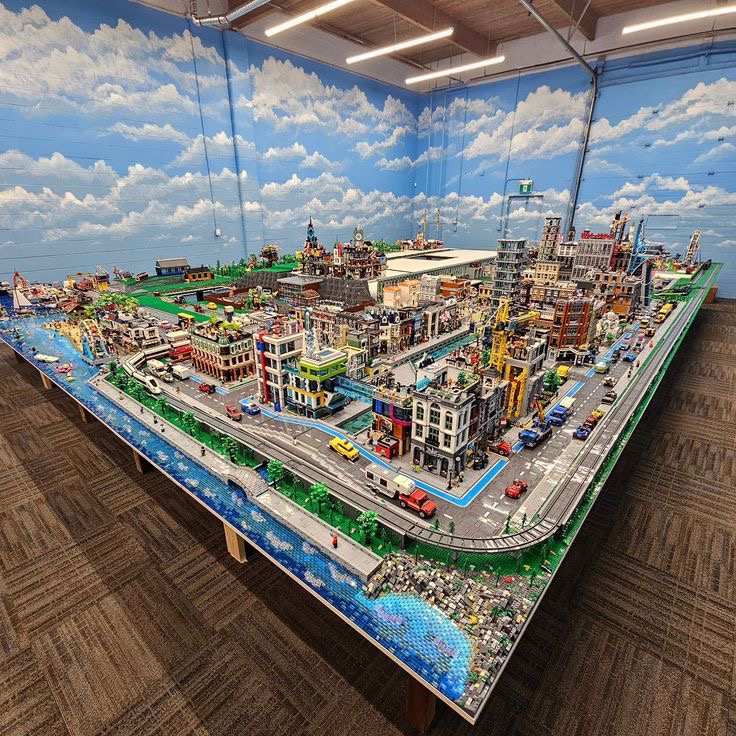 Skyline So Big, It Has a LEGO Atmosphere