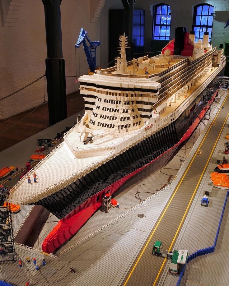 All Aboard the SS Brickzilla