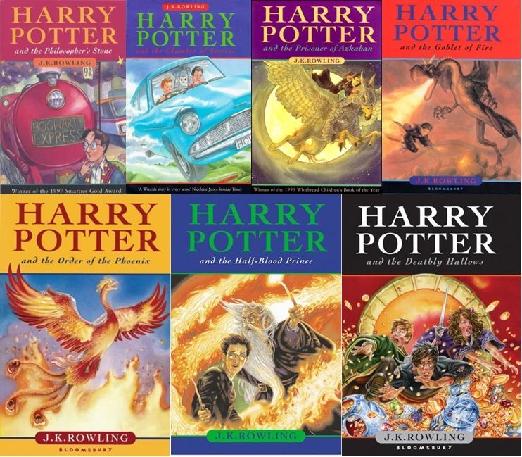 J.K. Rowling’s Harry Potter Series (1997–2007)
