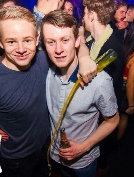 Cheers, Bro! Wait, NOOOO!