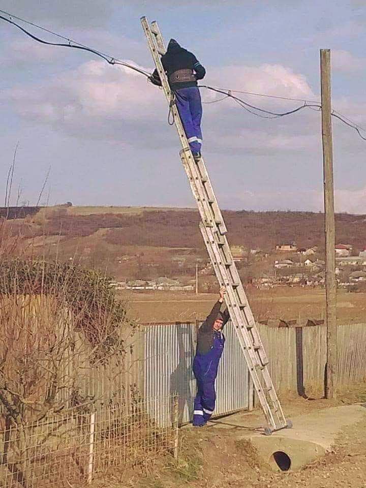 Ladder? Check. Logic? Missing.