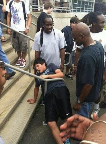 Stair Rail Trap: LIVE!