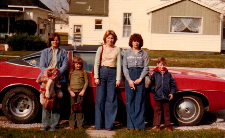 Matching Bell Bottoms = Family Unity
