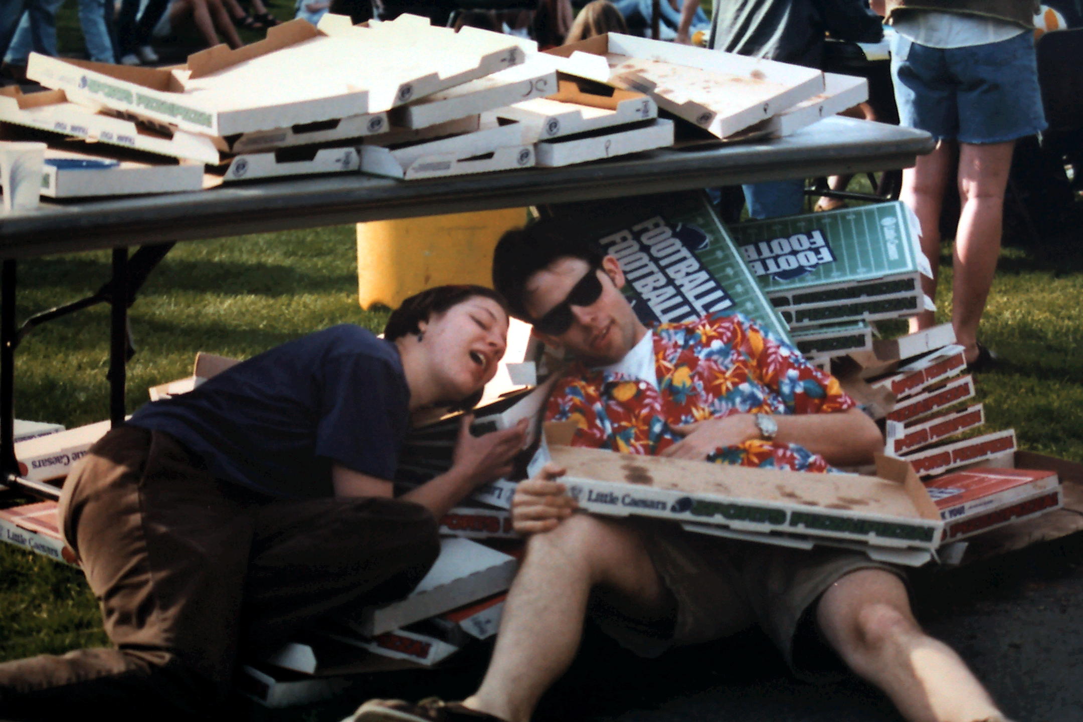 Little Caesars as the real one of the night.