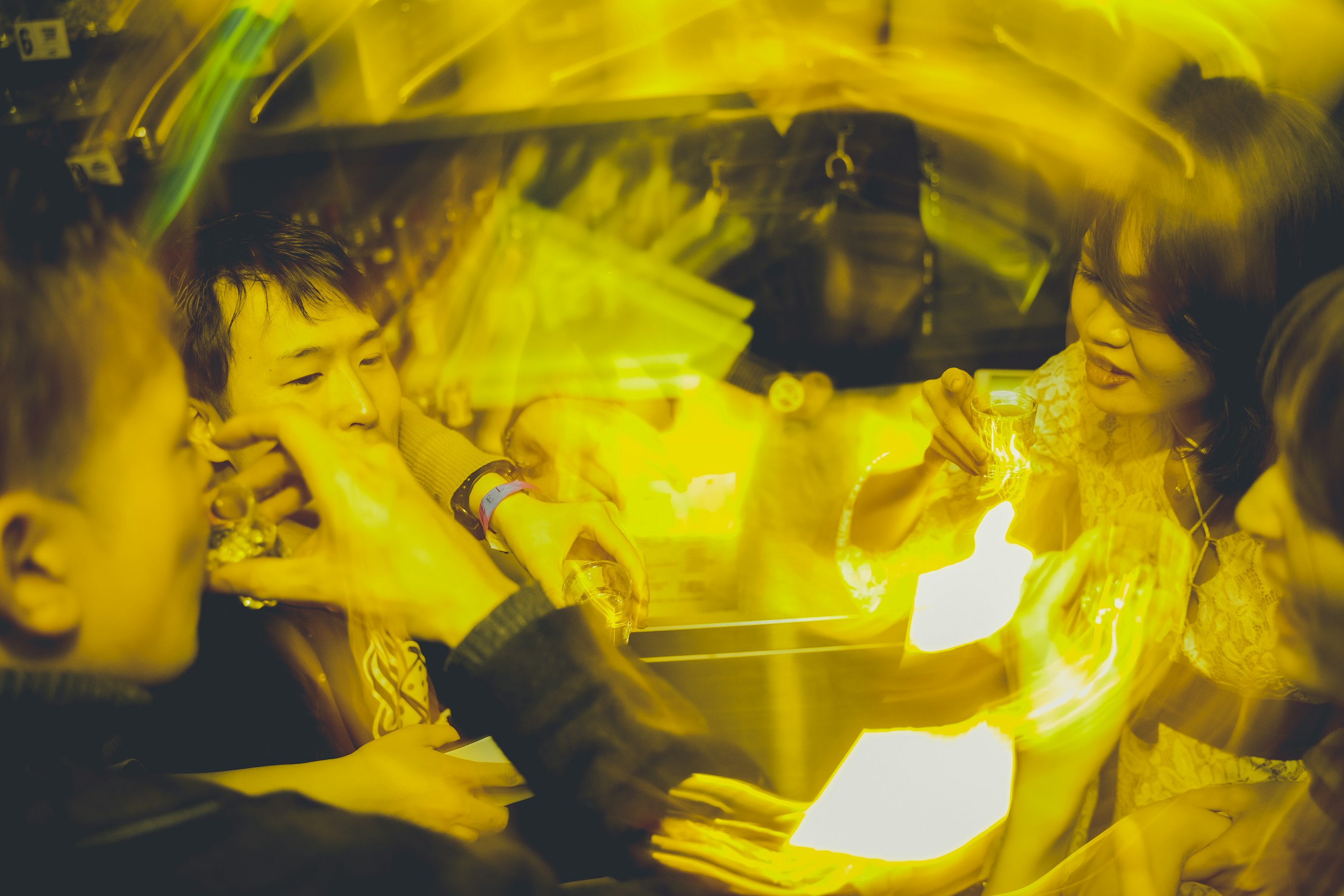 First day at a bar my cousin opened, I was “initiated” by being given way too many drinks. I ended up sick but technically still made it through the shift.