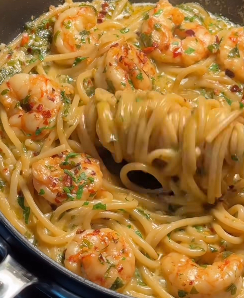 Shrimp Scampi Pasta