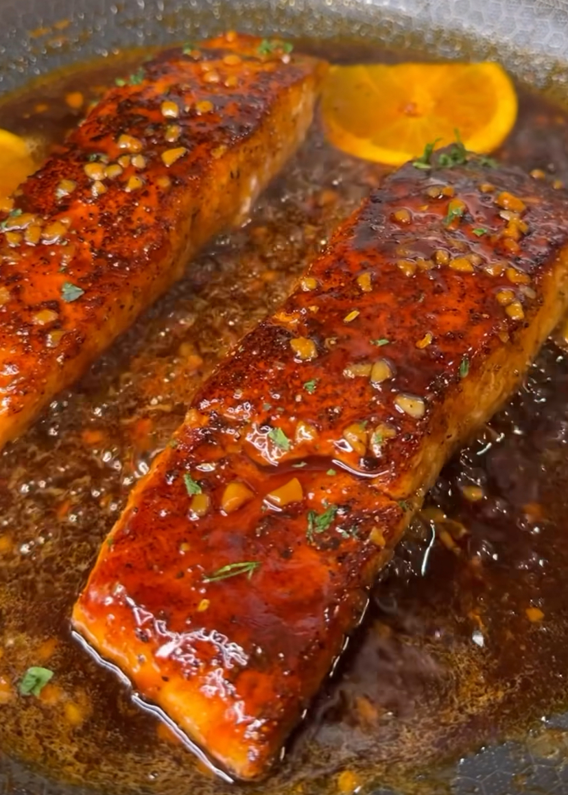 Honey-Glazed Salmon
