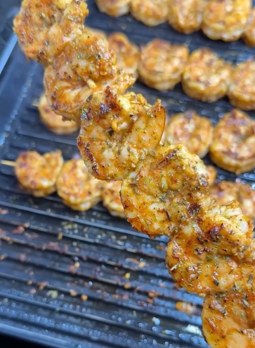Lemon Butter Shrimp Skewers