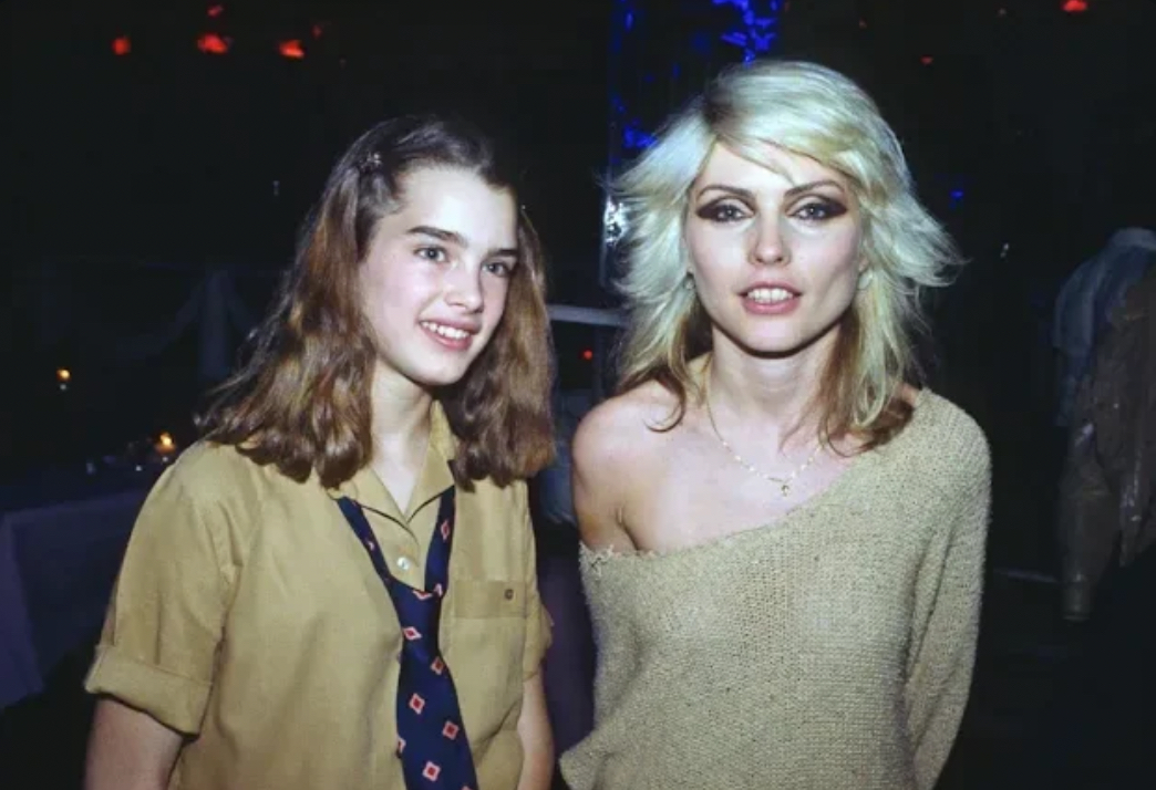 Debbie Harry & Brooke Shields at Studio 54