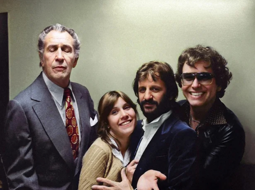 Vincent Price, Carrie Fisher, Ringo Starr, and John Ritter Walk Into a Bar...