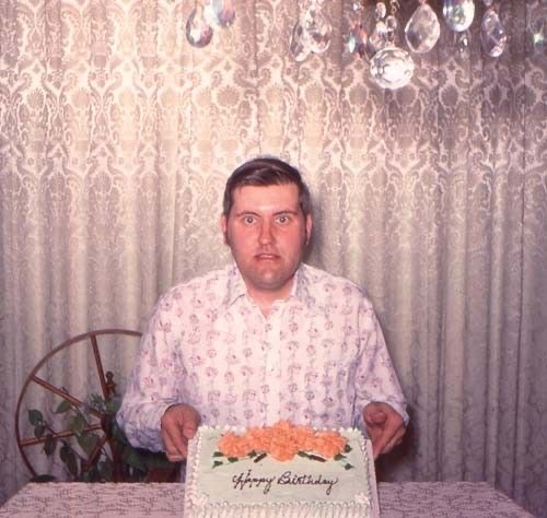 The Birthday Cake Face: “Did I Just See That?”