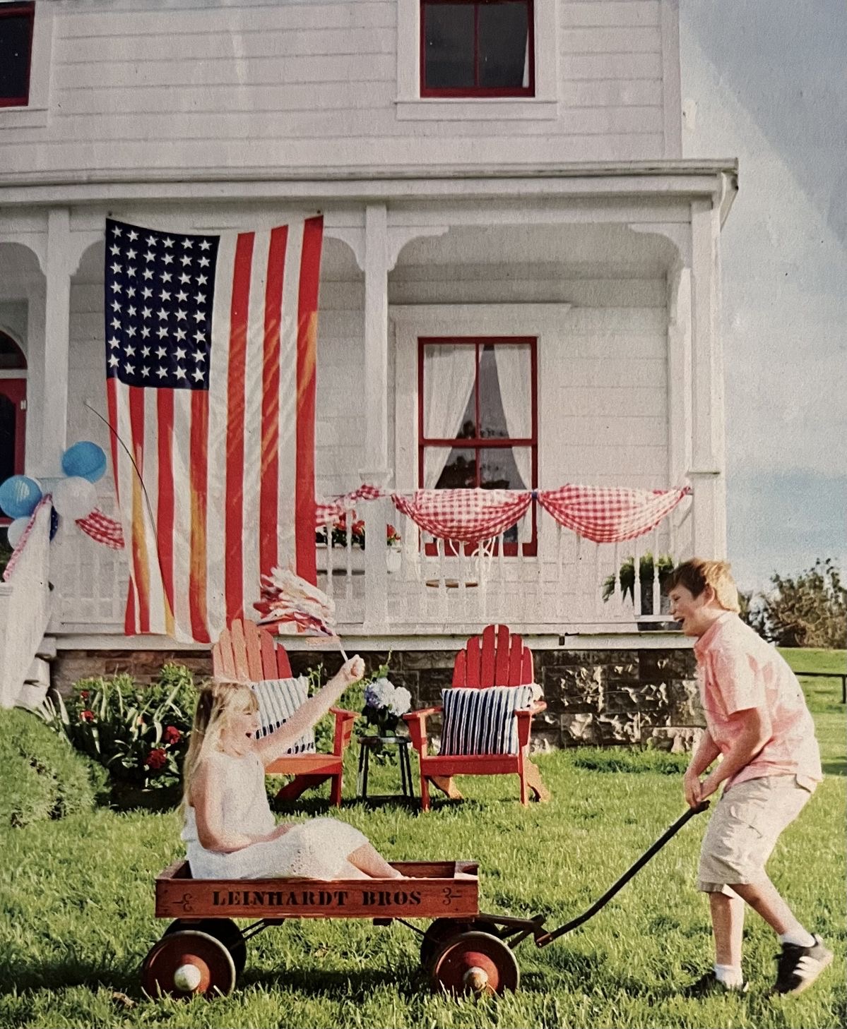Frontyard Play with a Side of Stars and Stripes