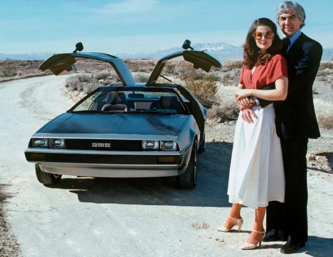 She thought she was marrying him, but really, they both married the DeLorean.
