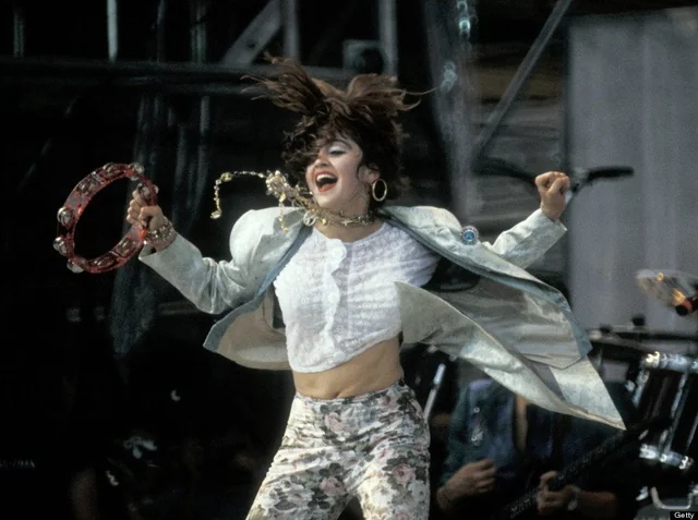 Before she was the Queen of Pop, Madonna was warming up Live Aid.