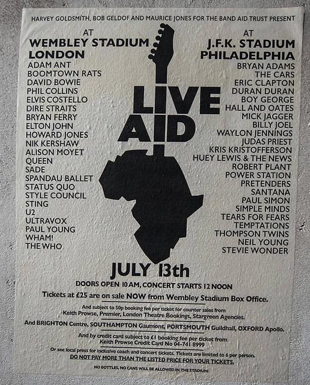 The flyer that started it all. Two stages, two continents, one world.