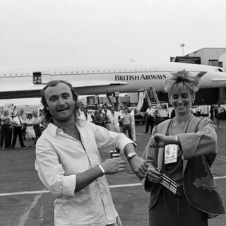 Only Phil Collins could pull off playing Wembley and Philadelphia in one day.