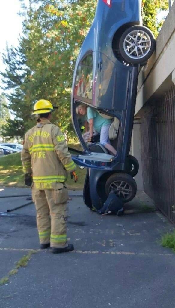 The Car Said: We’re Going Vertical!