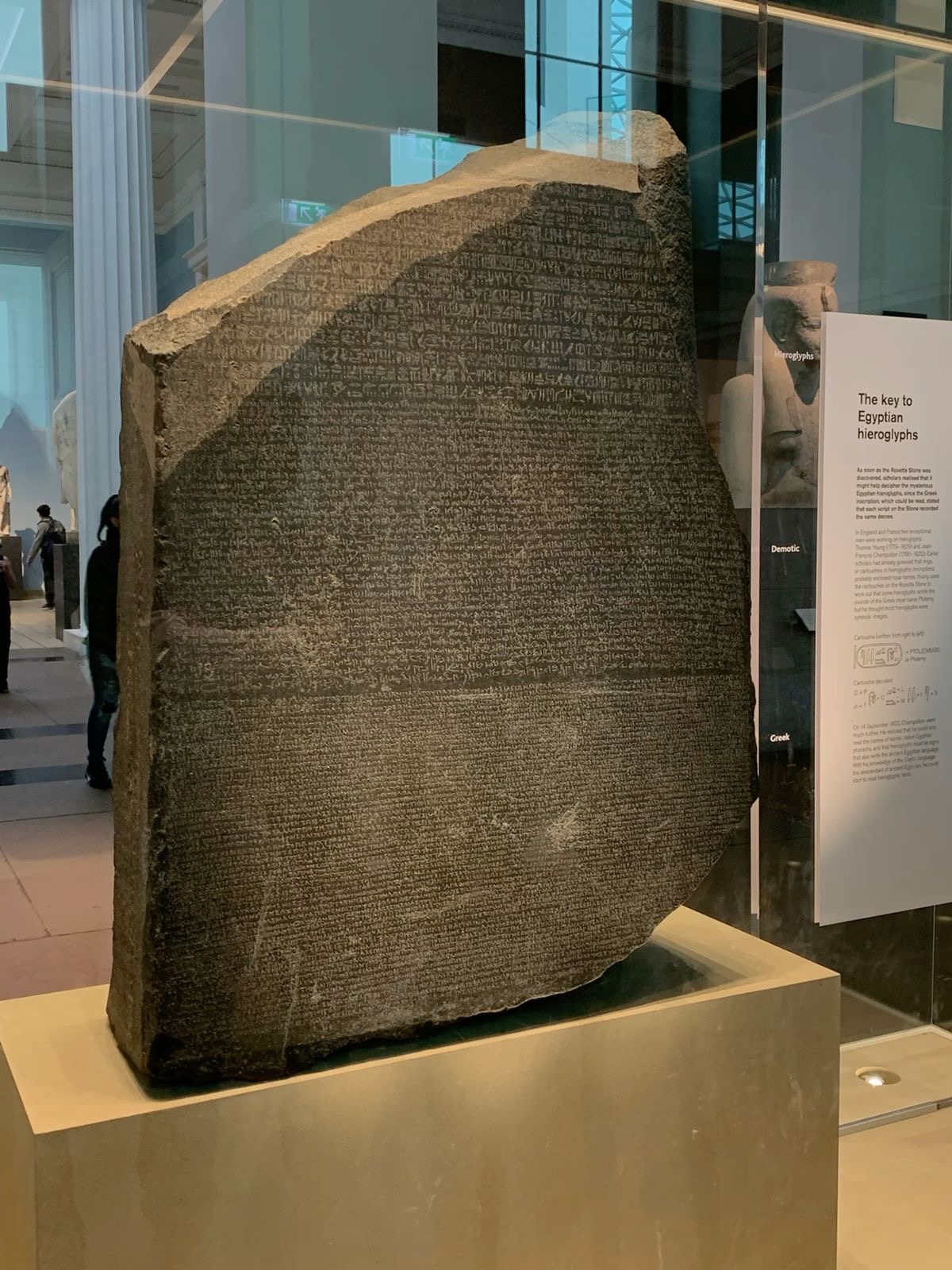 Rosetta Stone (Egypt, 1799)