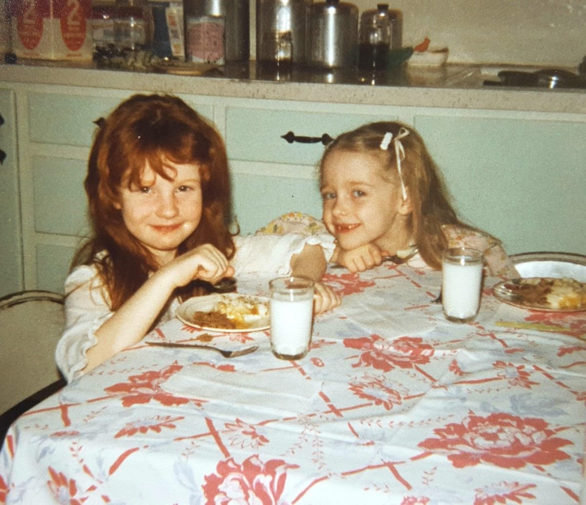 Snack time, AKA: the only time we sat still