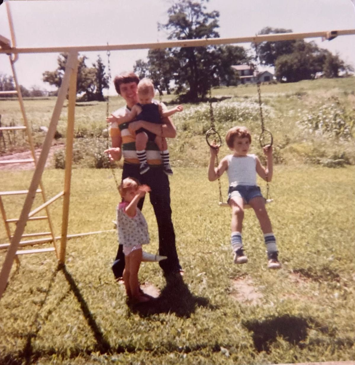 No rubber padding. Just steel, grass, and pain.