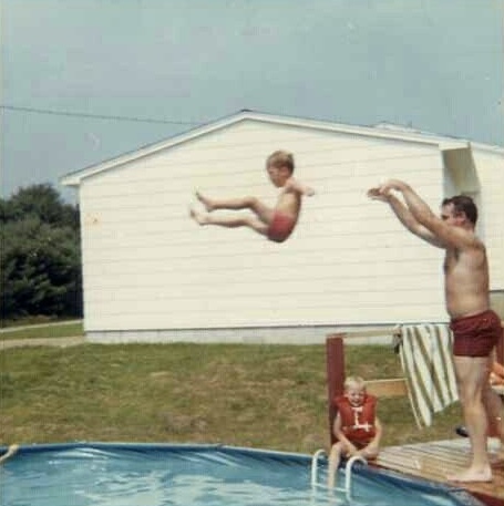 Trust falls, Gen X edition.