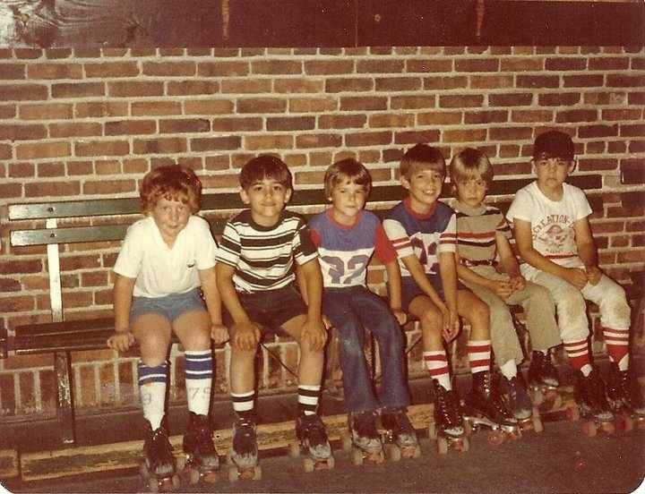 Yes, Boys Had Rollers Too. And We Looked Fabulous.