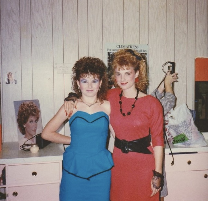 Double Trouble: Loud Outfits, Louder Hair