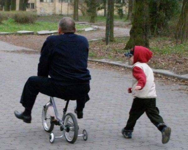 Kid’s First Marathon And Dad’s Transportation Plan