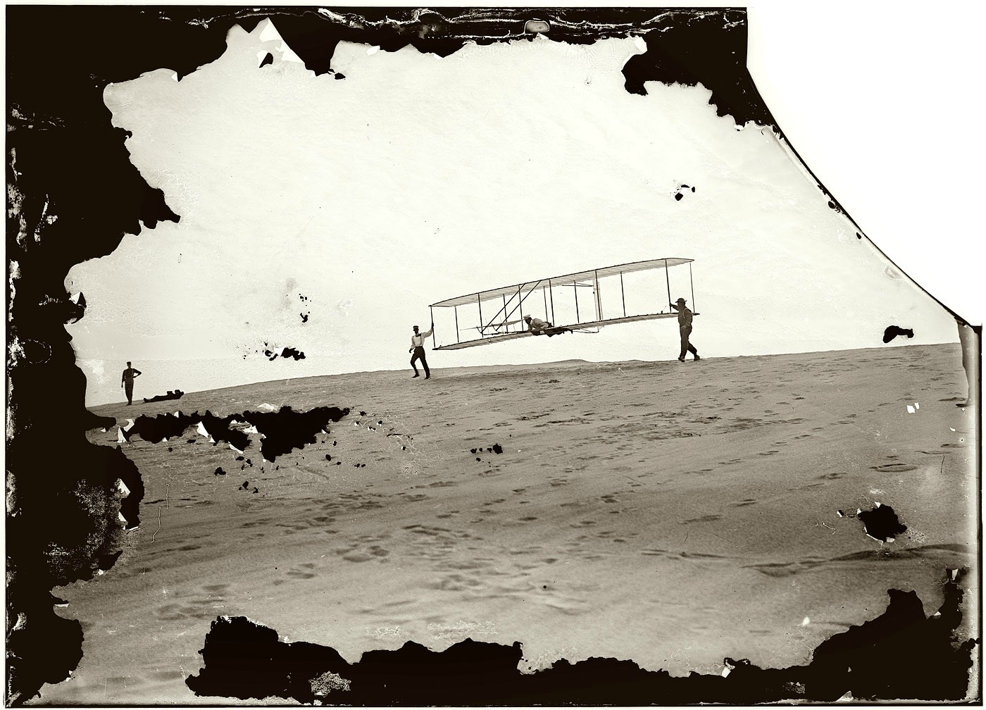 Wright brothers’ first flight (1903)