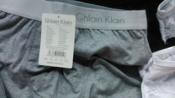 Calvin Klein's distant cousin twice removed.