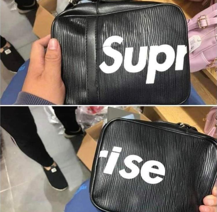 It’s not Supreme, but it is a surprise.
