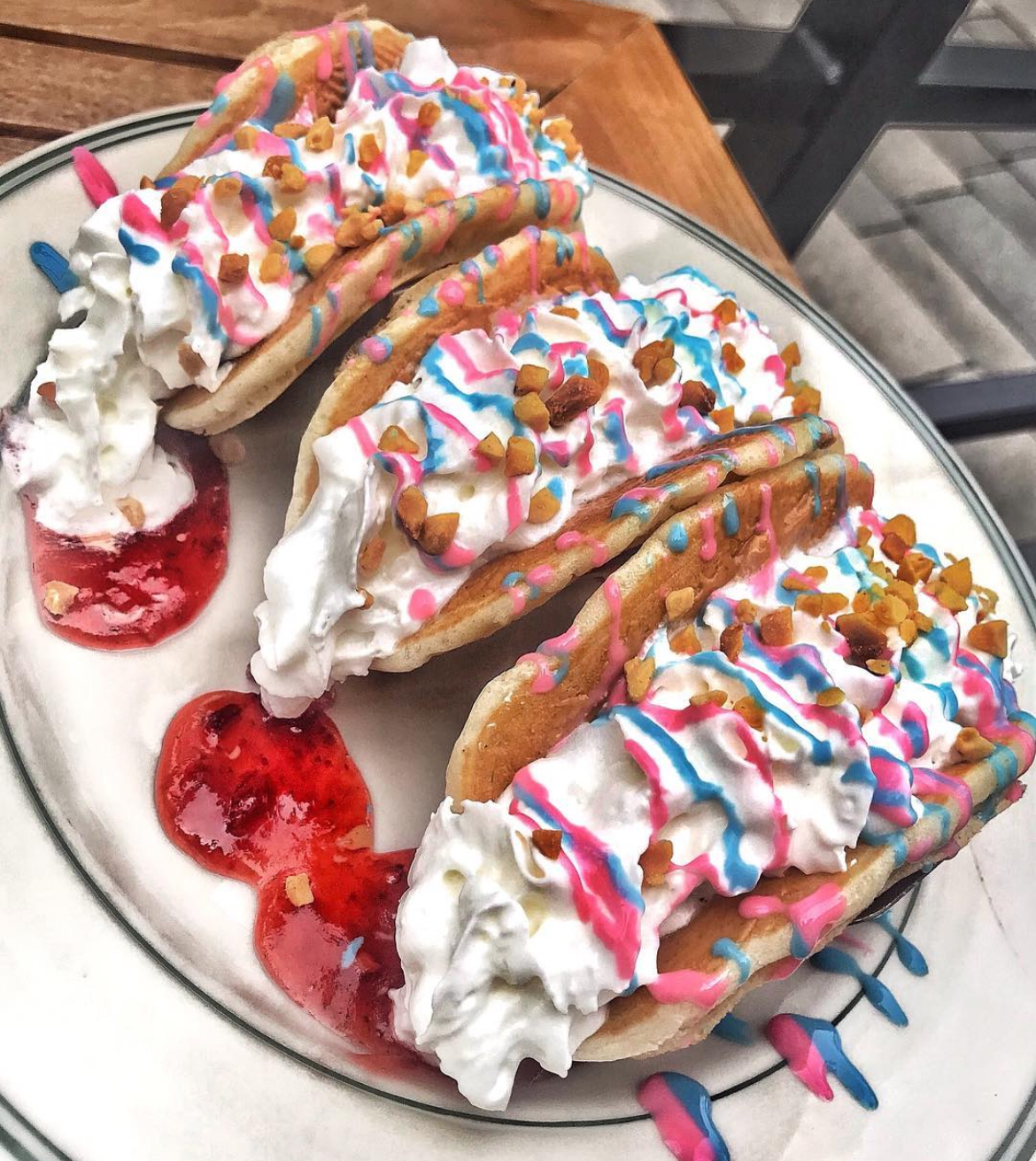 Peanut Butter & Jelly Tacos