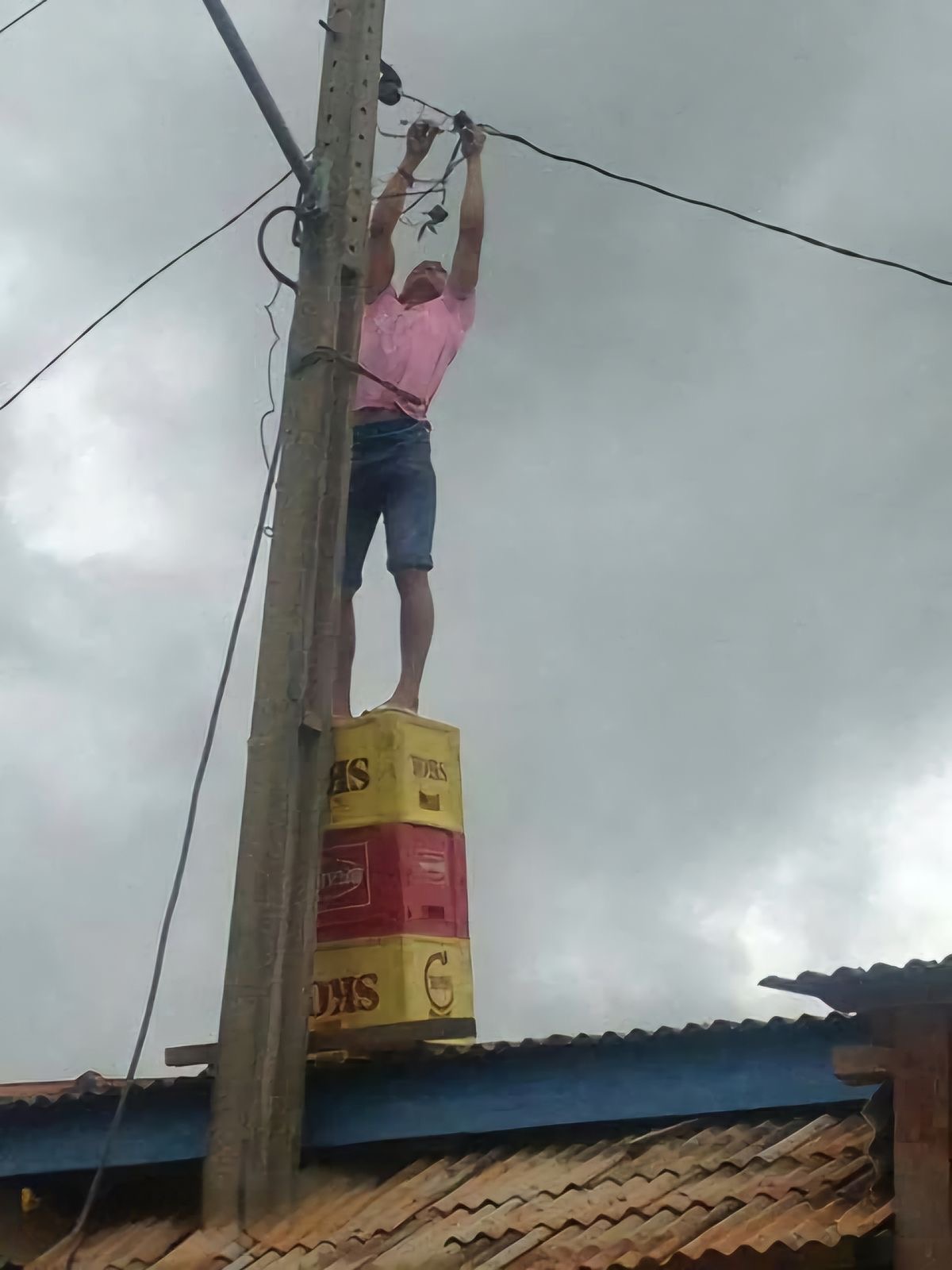 3 Crates of Beer, 1 Roof, and Zero IQ Points