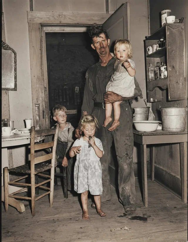 Great Depres*ion father, 1930s