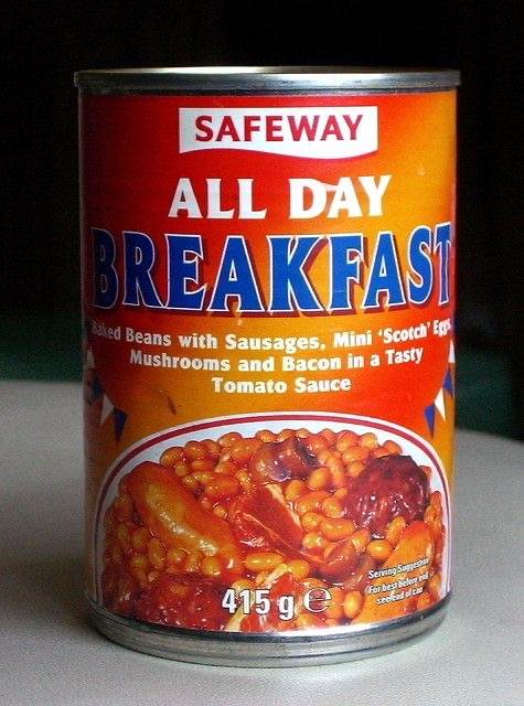 All-Day Breakfast in a Can