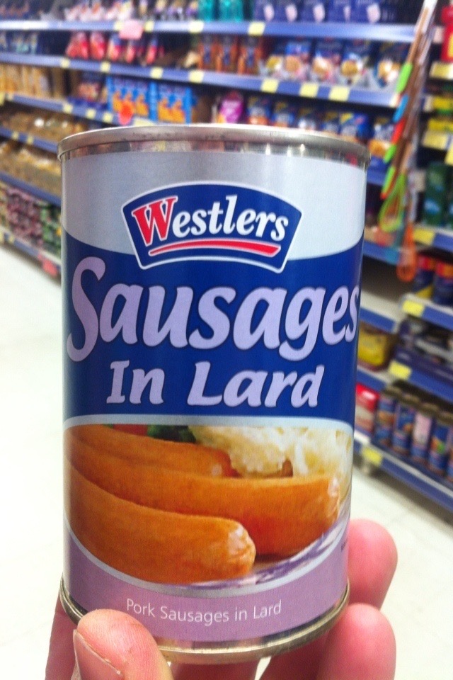 Sausages in Lard