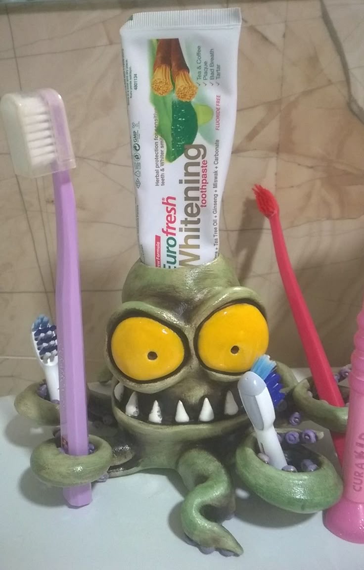 Toothy Tentacle Chaos for Your Morning Routine