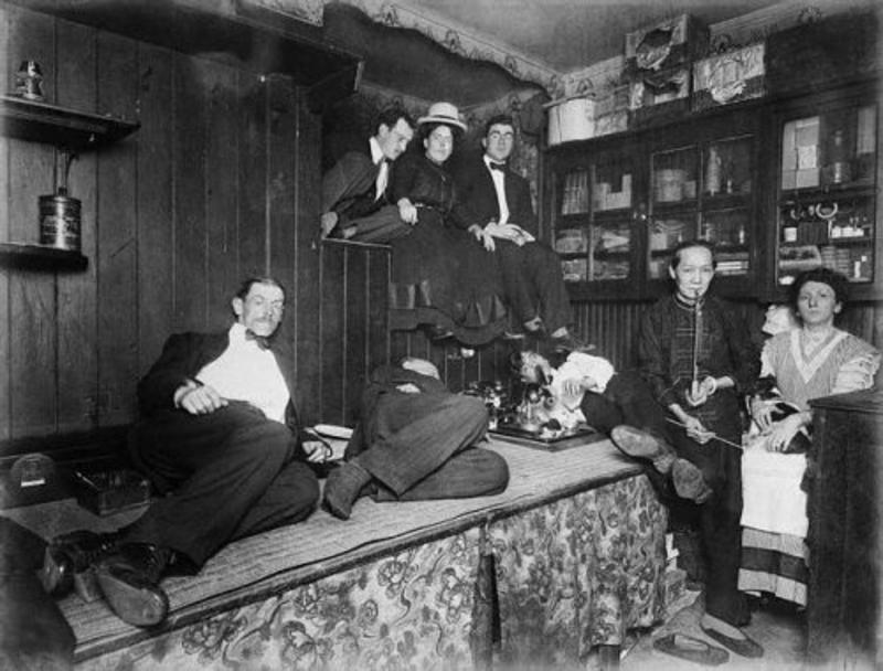 Inside a hidden opium den