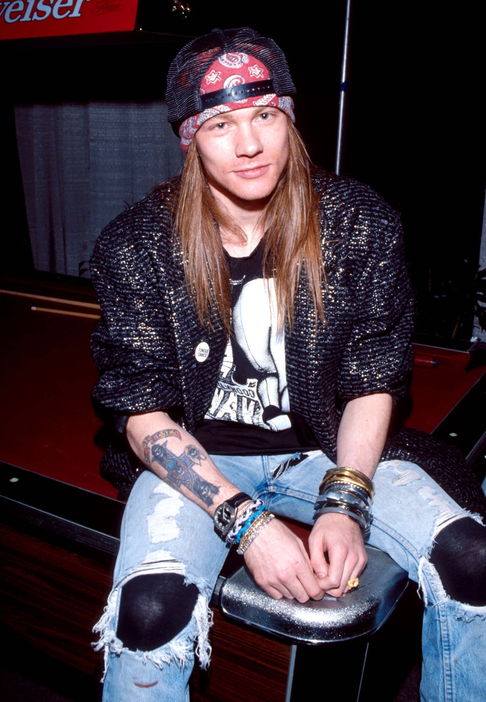Axl Rose - therapist on tour