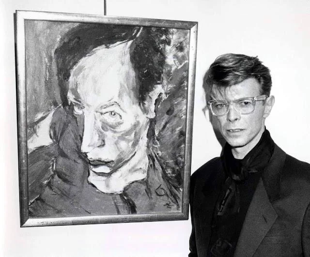 David Bowie - art collector