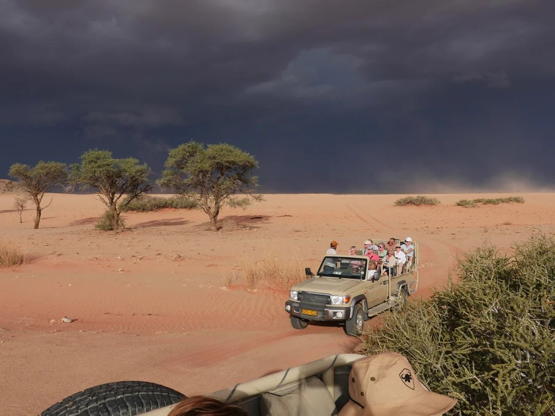 Storm chasing, safari edition.