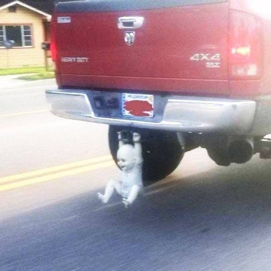 White Paint Baby Joins the Resistance