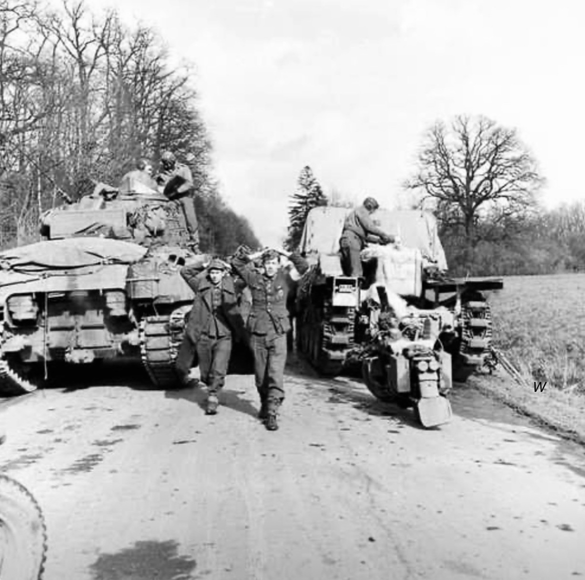 Captured on the Road to Victory