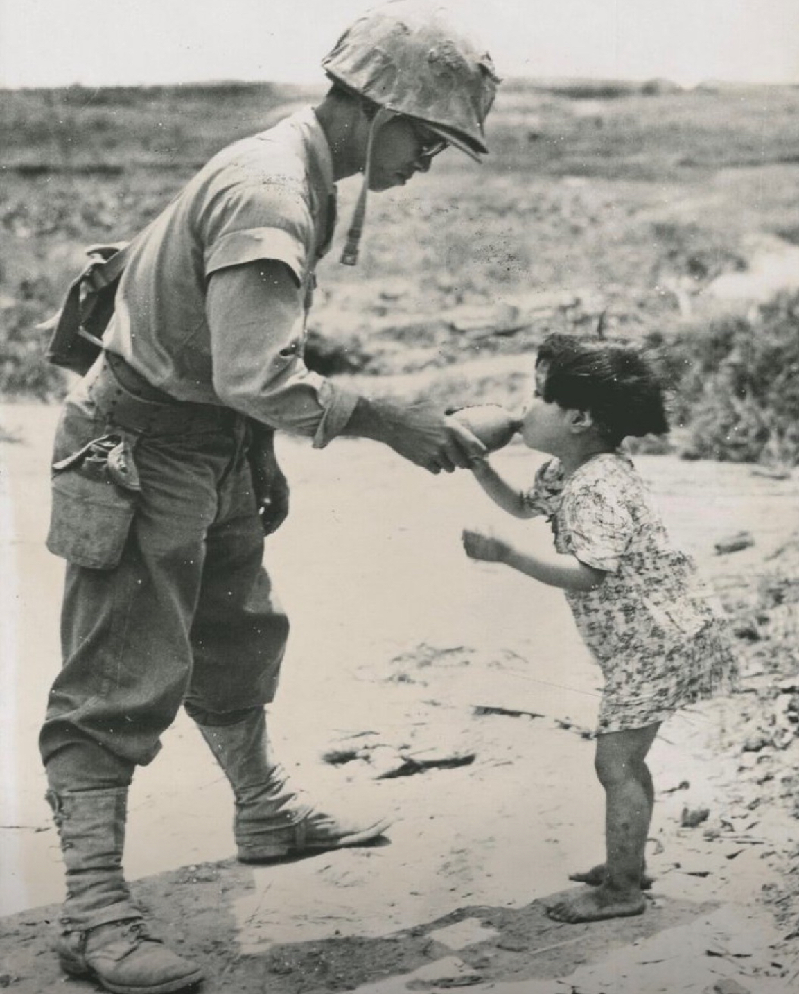 One Canteen, Two Worlds Collide