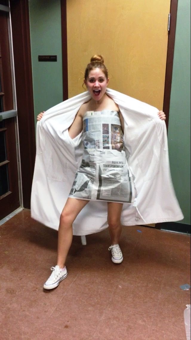 Newspaper Dress, Breaking News: “Fashion Crimes on the Rise”