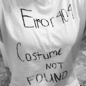 “Error 404: Costume Not Found”