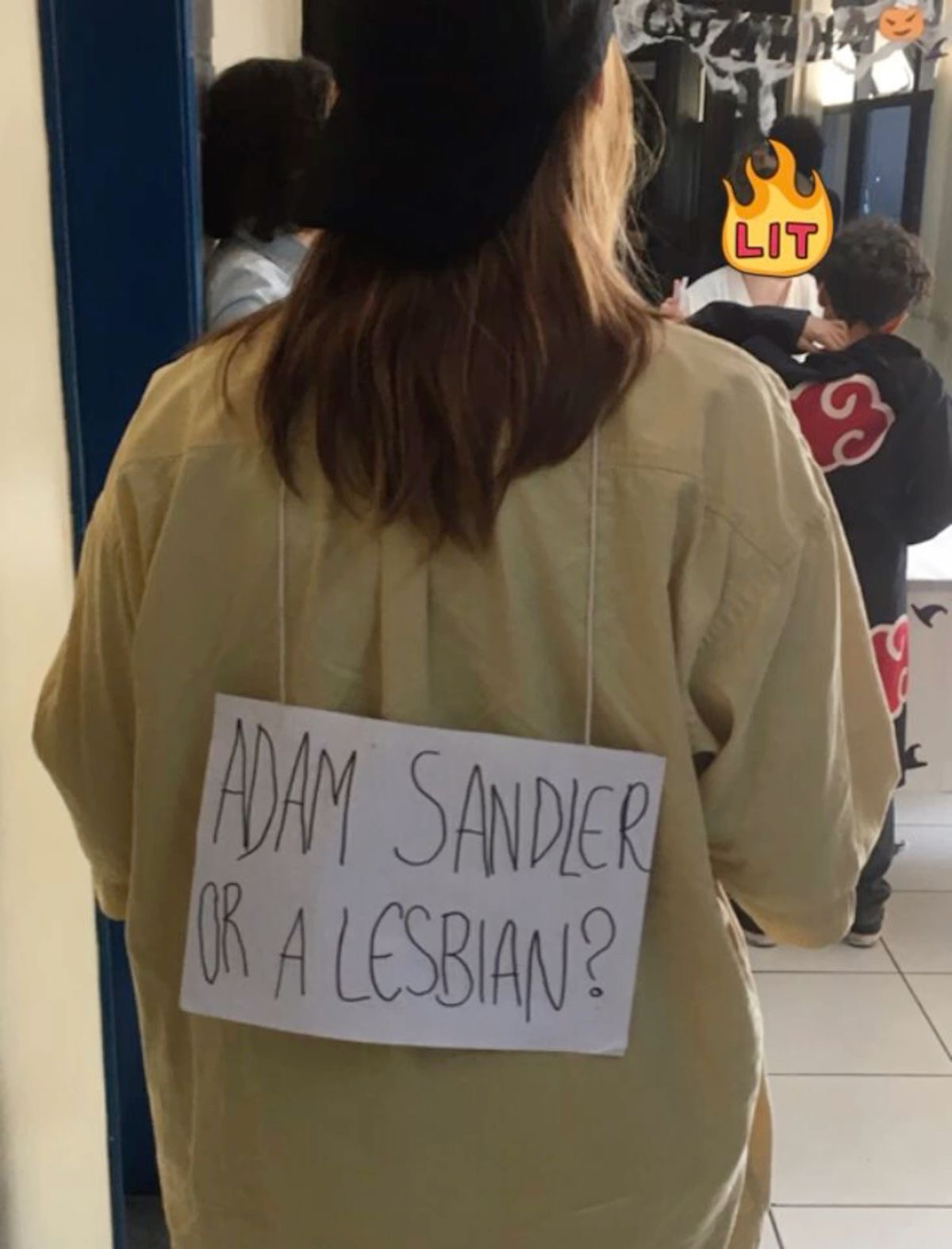 “Adam Sandler or a Lesbian?”