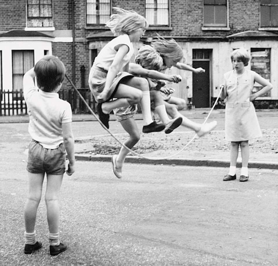 Jump Rope in the Street With Cars as the Referees